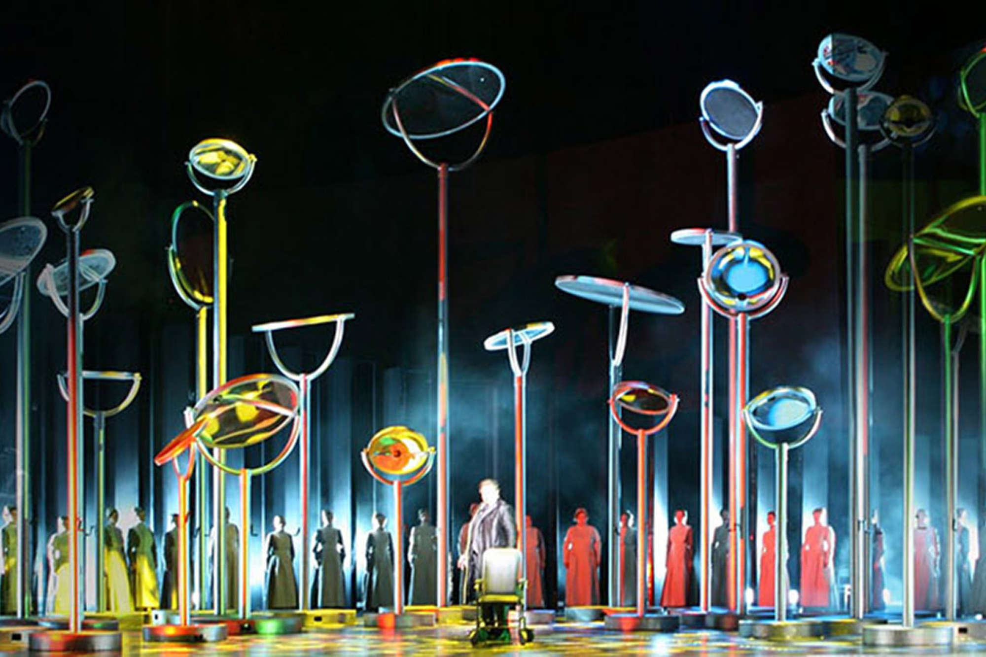 Es Devlin – Set design for Gounod's Faust, Dresden SemperOper, 2010