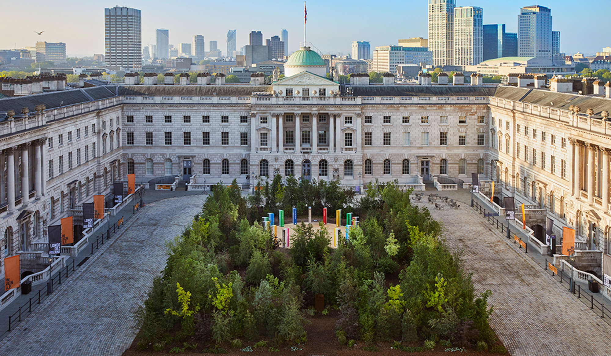 Forest for Change Somerset House 2021 Es Devlin