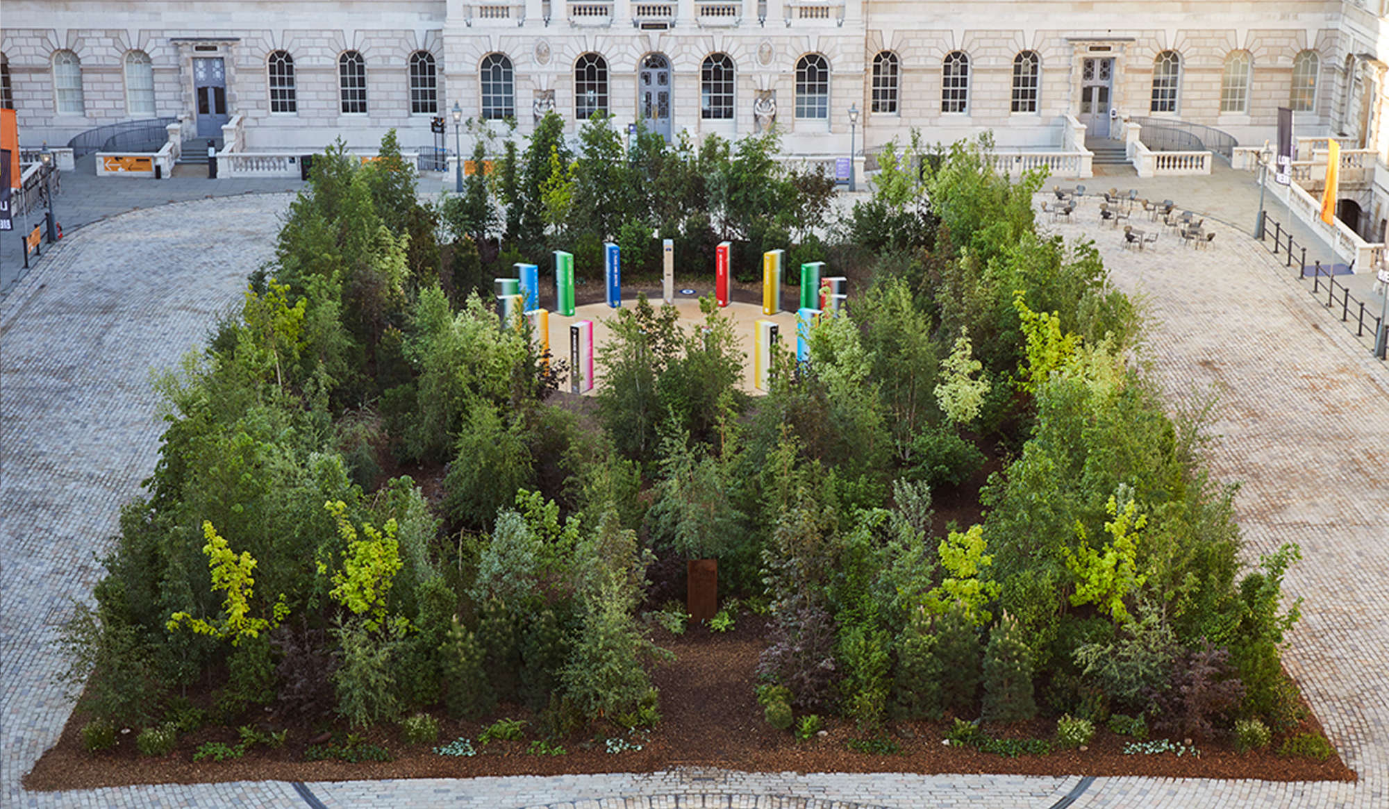 Forest for Change Somerset House 2021 Es Devlin